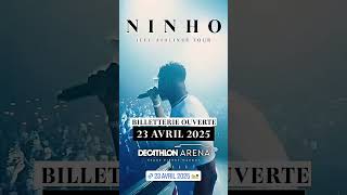 Ninho en concert le 23 avril 2025 jefe Airlines tour ninho decathlon arena musiquelives [upl. by Llerryt811]