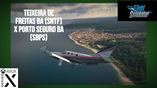 msfs2020 Full Flight Voo IFR Teixeira de Freitas BA SNTF x Porto Seguro BA SBPS TBM 930 [upl. by Cari254]