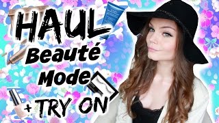 Haul beauté amp Mode  Try On ♡ [upl. by Schoenfelder684]