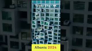 Albania 2024  Tirana City drone [upl. by Anwahsak]