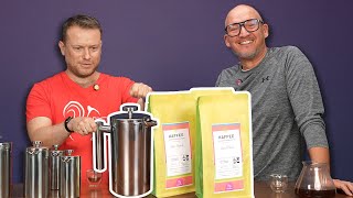 Der ultimative Kaffeetest French Press gegen Filterkaffee [upl. by Evilo]