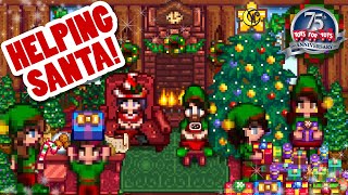 Training The BEST Elves in Stardew  Helping Santa with Toys For Tots [upl. by Ecined250]