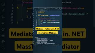 MassTransit Mediator Pattern in ASPNET Core coding masstransit messaging dotnet [upl. by Esinyl308]