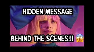 Sia  Thunderclouds HIDDEN MESSAGE Behind The Scenes [upl. by Larimore]