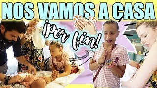 ¡NOS VAMOS A CASA  SALIDA DEL HOSPITAL  VLOG DIARIO  Familia Carameluchi [upl. by Aivat]