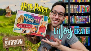 LitJoy Crate THE BURROW  Harry Potter Magical Edition Unboxing [upl. by Treb977]