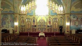 St Josaphat Ukrainian Catholic Cathedral  Edmonton Eparchy  LIVE Stream [upl. by Llewellyn]