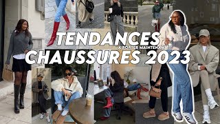 TENDANCES CHAUSSURES AUTOMNE HIVER 20232024 les chaussures incontournables à avoir 🍂❄️ [upl. by Anazraf]