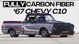 850HP All Carbon Fiber Monocoque Chevy C10 Race Truck with Sequential Transmission [upl. by Spence887]