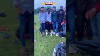 Ahiran ⚔️ all biker song tuntun yadav adityachootu short video [upl. by Cirred]