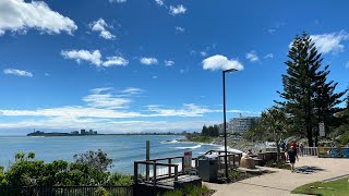 Morning walk in MooloolabaSunshine Coast QLD [upl. by Bronwyn963]