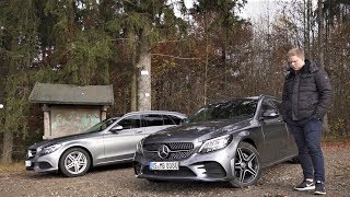 Lohnt sich das Facelift  2019 MercedesBenz C Klasse 220d TModell  Review Fahrbericht Test [upl. by Lama]