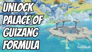 How to Unlock Hidden Palace of Guizang Formula Domain  Genshin Impact [upl. by Iliam]