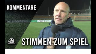 Die Stimmen zum Spiel  BFC Dynamo  FC Viktoria 1889 Berlin AOK Landespokal 1Herren Halbfinale [upl. by Halian589]