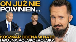 KONIEC SZCZYTU NATO KOSZMAR BIDENA i WOJNA POLSKOPOLSKA BizON [upl. by Dabney489]