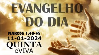 EVANGELHO DO DIA 11012024 Narrado e Comentado  LITURGIA DIÁRIA  HOMILIA DIARIA HOJE eVIVA [upl. by Gilder]