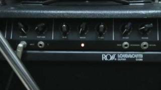 ROSS LOUDMOUTH G1280 GUITAR AMP DEMOwmv [upl. by Hyde]