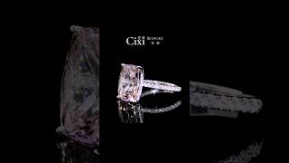 Cixi Bespoke 慈禧客製  Ring 戒指 crafted with Natural Zoisite amp Natural Diamonds mounted on Full 18K Gold [upl. by Manbahs]