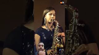 Saxophonist Lipika Samanta  Badan Pe Sitare Lapete Huye  Saxophone Music  music Viral 1k [upl. by Nnaeus]