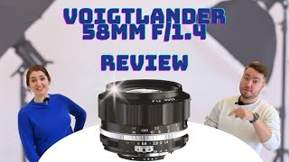 Voigtlander 58mm f14 SL IIS Nokton for Nikon F Mount  REVIEW [upl. by Kinsler]