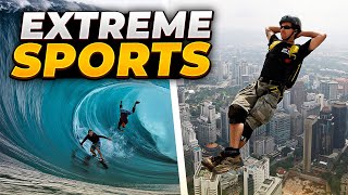 Top 10 Extreme Sports [upl. by Ennadroj]