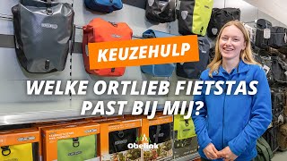 Welke Ortlieb fietstas past bij mij  Ortlieb fietstas kiezen  Obelink [upl. by Annawal50]