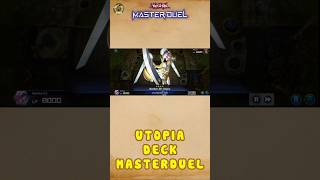 DECK Utopia Deck Controller Meta Rankings EXPOSED p3 yugioh MasterDuel gameplay shorts [upl. by Lhadnek]