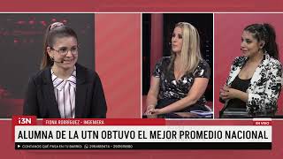 ALUMNA DE LA UTN OBTUVO EL MEJOR PROMEDIO NACIONAL [upl. by Kelbee]