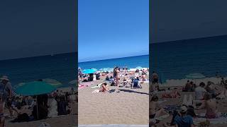 Visit Barcelona beach  The beach on a summers day  Best beach in Barcelona [upl. by Notxarb99]