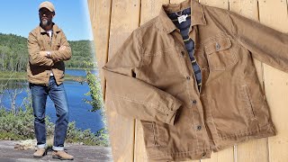 Why This Waxed Jacket From Huckberry is So Popular The Last of Us Flint amp Tinder Wax Trucker Jacket [upl. by Holt621]