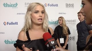 Debby Ryan on Taylor Swift Letter To Apple Video Games  6th Annual Thirst Gala [upl. by Pravit]