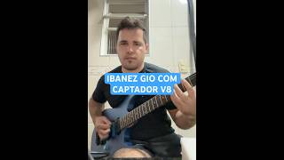 Ibanez GIO tunada com captador V8 Upgrade Ibanez GIO GRG270 Beam Blue [upl. by Erdnael]