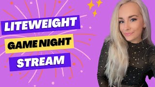 Friday Night Board Game  STREAM  LiteWeight Gaming [upl. by Imoian]