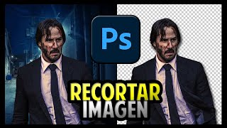 Como recortar una imagen en Photoshop 2024 [upl. by Anwahsar16]