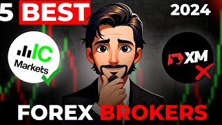 5 Best NEW Forex Brokers for Beginners in 2024  Who is BEST [upl. by Yenial]