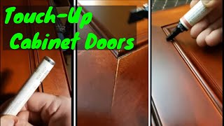 How to Touch Up Cabinet Doors [upl. by Nnyltak]