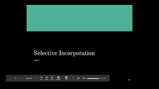 Gov 305  Selective Incorporation [upl. by Itsym151]