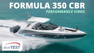 Formula 350 CBR 2023 Performance Video by BoatTEStcom [upl. by Justinian]