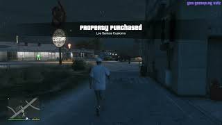 GTA V  Property Purchase  Los Santos Customs 1080p60HD [upl. by Eedissac551]