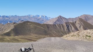 Montée au tunnel du Parpaillon en VTT descente intégrale grandiose [upl. by Amilah]