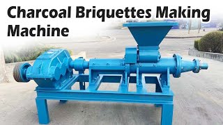 Discover the Efficient Charcoal Briquettes Making Machine in Action  How It Works [upl. by Nydia]