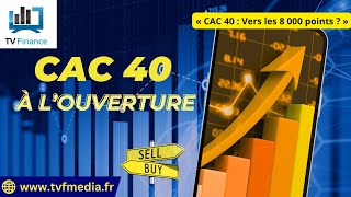 Antoine Quesada  « CAC 40  Vers les 8 000 points  » [upl. by Kenn]