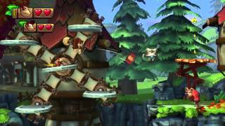 Donkey Kong Country Tropical Freeze  February 2014 Trailer [upl. by Mitzie]