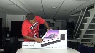 LG SoundBar Sl4y Unboxing [upl. by Aicad]