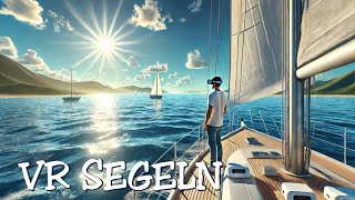 VR Segeln PC VR Meta Quest 3 VR Sailing ⛵️ segeln zum entspannen oder auf Schatzsuche [upl. by Hamirak]