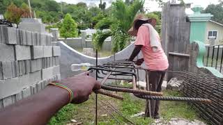 How to Make a Stiffener Column live Video Step By Step Process 😱Ryne Park Montego Bay 2022 [upl. by Ramedlav]