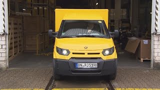 Deutsche Post StreetScooter Produktion Aachen Deutsch  German [upl. by Barcot]