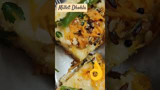 Foxtail Millet Dhokla healthy millet snacks [upl. by Davidson159]