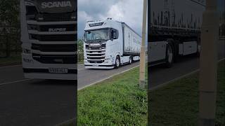 SCANIA 770S V8 Super  SiD Hill  500S  Openfield  Truckfest Lincoln leave [upl. by Bik]