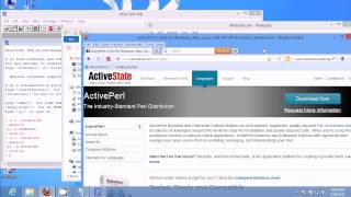 StartR 01Install R for Windows and ActivePerl [upl. by Atims]